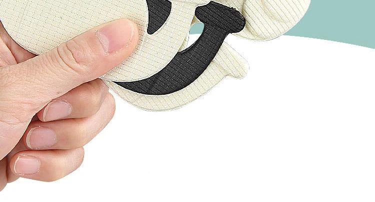 2Pcs/4Pcs Anti-slip Elefanten Sneaker Anti Abrieb Ferse Kissen Hohe Ferse Halbe Größe Kissen ferse Schutz Schuh Größe Teller – Detail 2