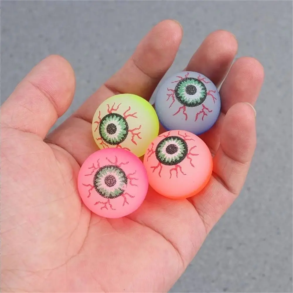 Games Bouncy    Balls Children Gifts Jumping Balls Scary Eye Balls Halloween Bouncy Balls Halloween Party Supplies