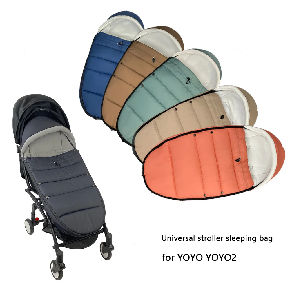 

Universal Baby Stroller Sleepsacks Sleep Bag Waterproof Socks For Yoyo Babyzen Pram Warm Footmuff Baby Stroller Accessories