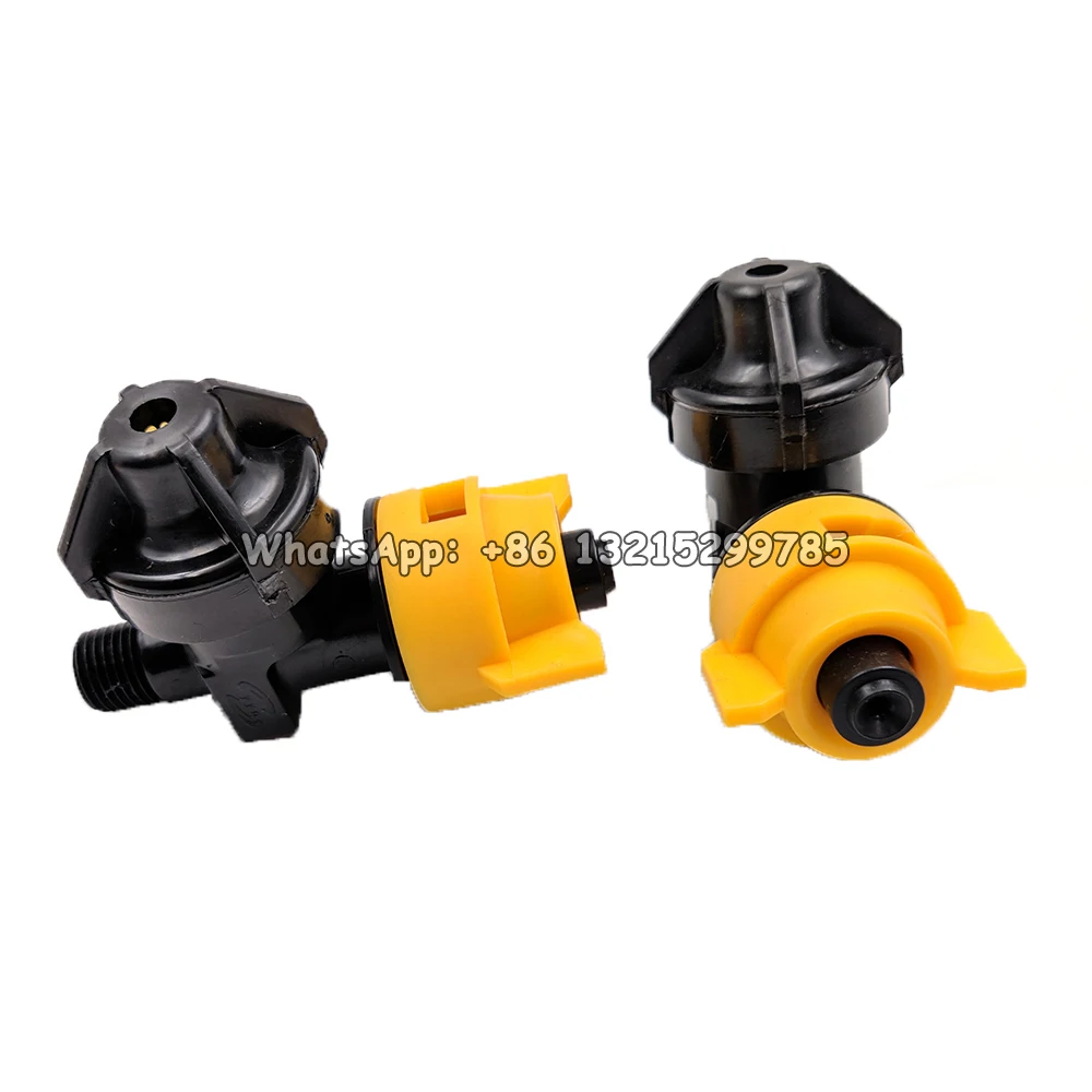 Nozzle for dairy farms 180°/360° nozzle cooling system cleaning 1/4" PP drip-proof quick connection livestock farm spray 4