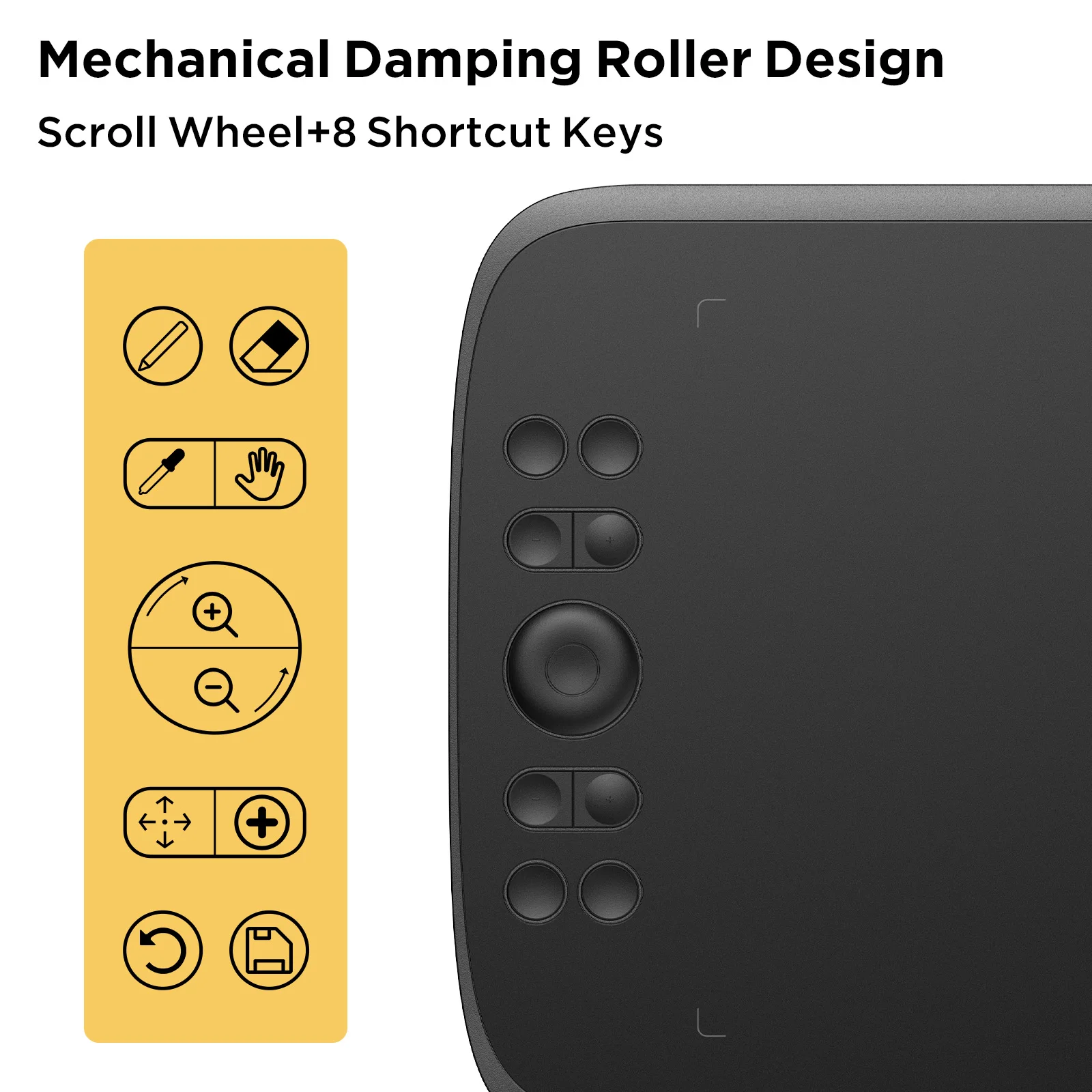 Tablet de Desenho Profissional Desenho Gráfico Placa Digital Bloco de Escrita com Caneta para pc Janelas Design Infantil Ugee-m908 M808 - Imagem 5