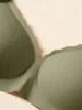 Front Open Nursing Bra Maternity Jelly Gel Laser Cutting Seamless Underwear Ultra Thin Breastfeeding Bra For Pregnant Women 6