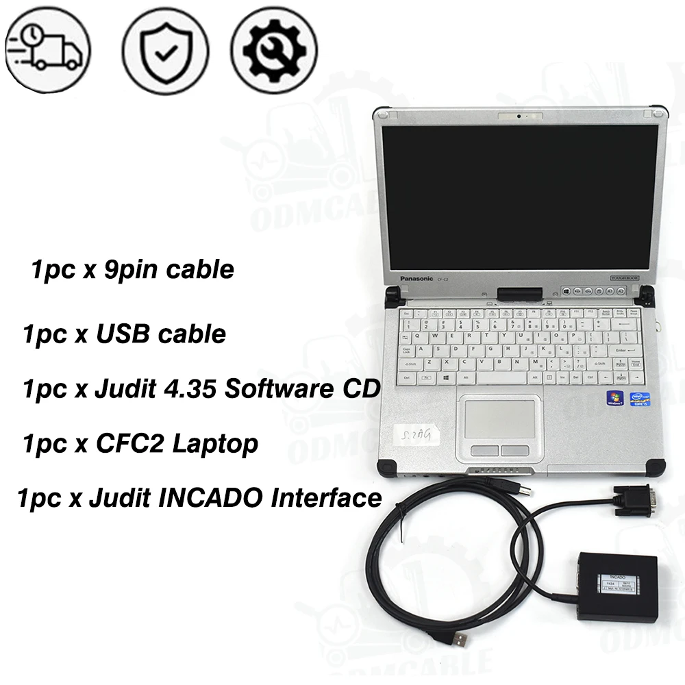 

Forklift for Incado Box Diagnostic Kit Jungheinrich JUDIT 4 Jungheinrich box Incado cables