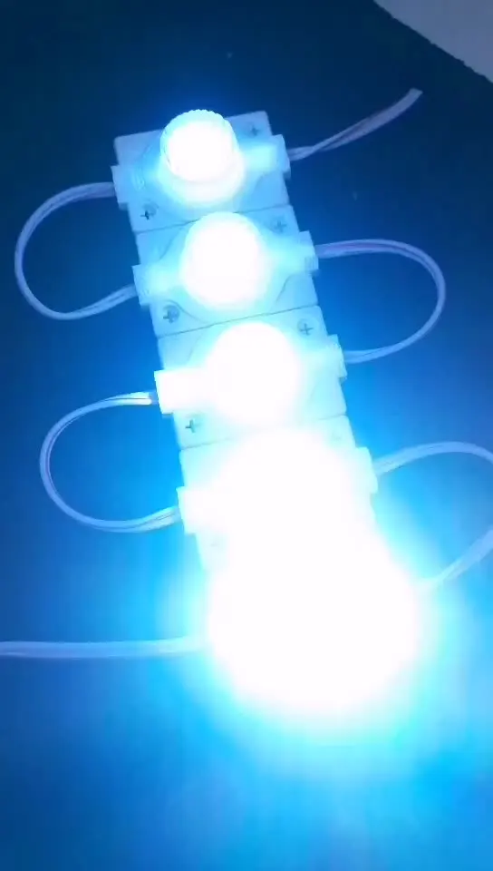 100 шт. 3030 COB светодиодный модуль впрыска RGB вспышка розовый DC12V 1 5 Вт диффузный знак