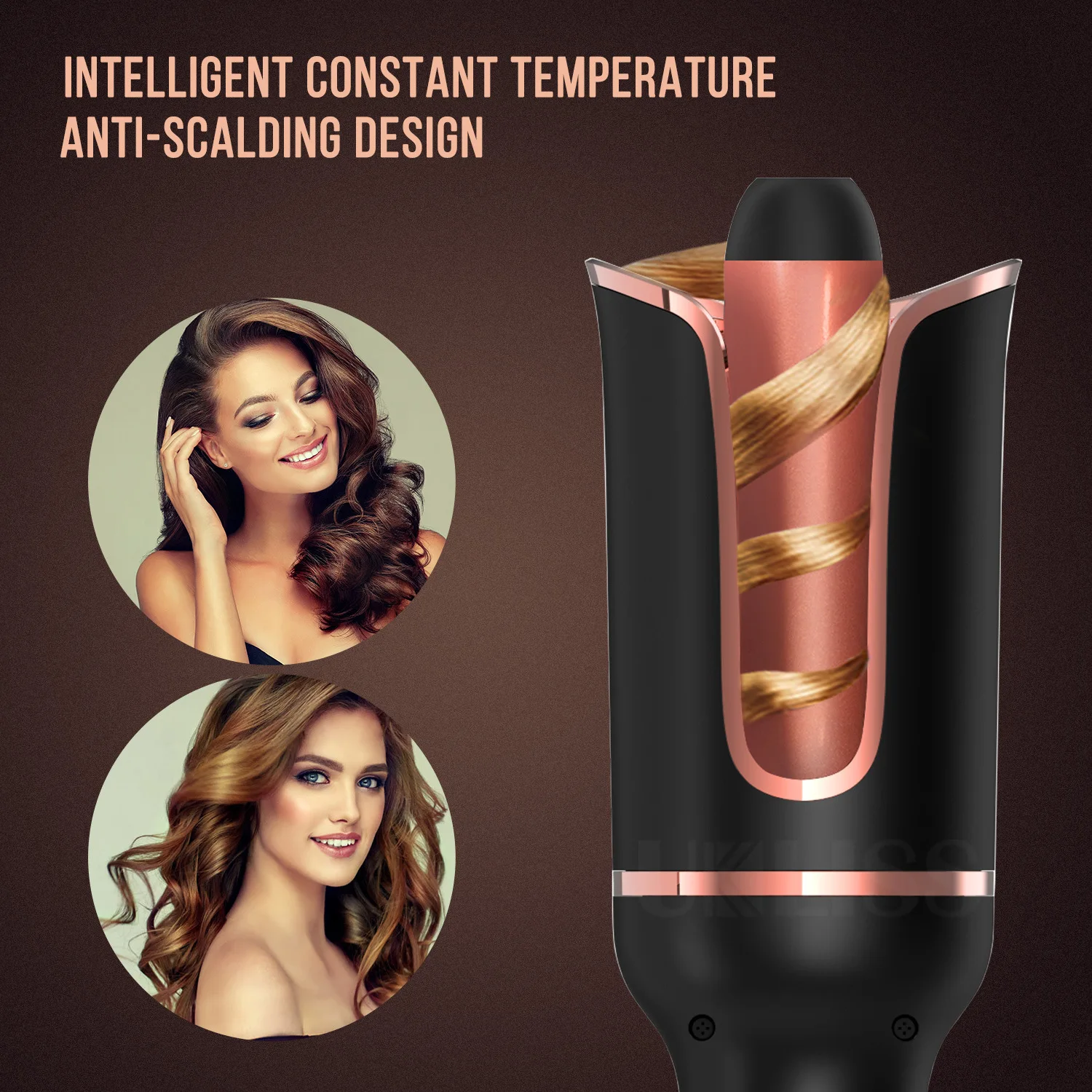 Automatically Hair Curler Automatic Looper Wave Roll Ferro Wavy Crimping Curl Tool Ringlet Loop Roller Electric Curly Waver Iron 6