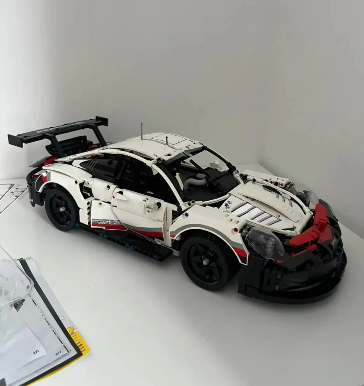 911 RSR Car Compatible 88009 Bricks 1630 PCS DIY Toys Christmas Gifts Birthday Gifts dominoes Blocks Construction Toys 3