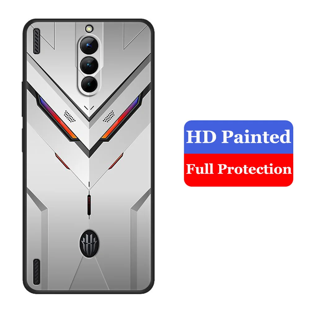 Per Red Magic 8 Pro Plus Custodia 5G Hd Pained Soft Tpu Fundas Per Nubia Red Magic 8 Pro Cover Per Telefono Redmagic 8 Pro 8 Pro + Coque