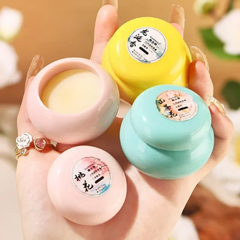 Long-lasting Solid Balm Fresh Fragrance Deodorant Stick Perfume Women Solid Perfume Balm Stick Portable Mild solid perfume
