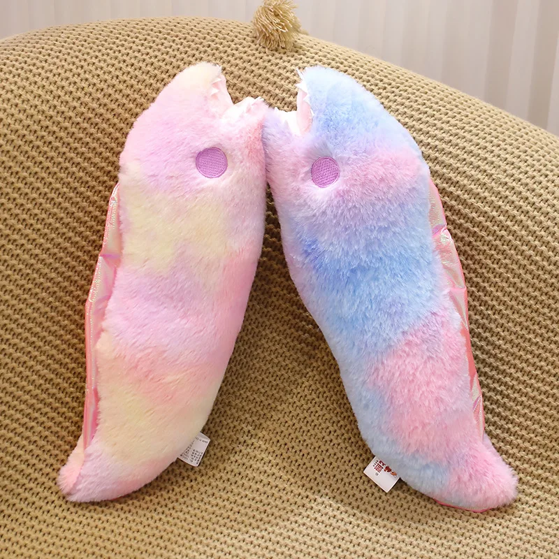 

Kawaii Candy Rainbow Color Dream Eel Plush Toy Cute Stuffed Animals Plushies Doll Cartoon Soft Kids Toys for Girls Children Gift