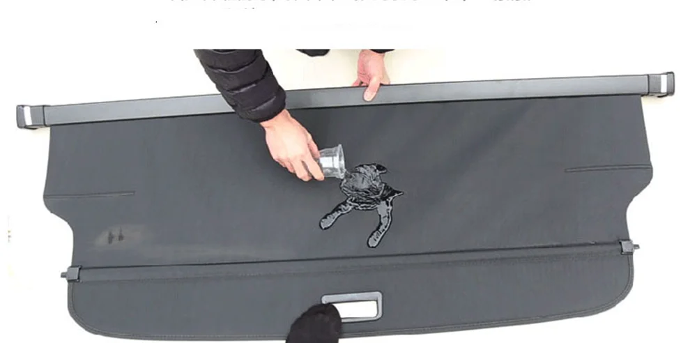 Car Rear Trunk Cargo Cover For Mercedes-Benz GL Class X164 GL350 GL400 GL450 GL550 2006-2012
