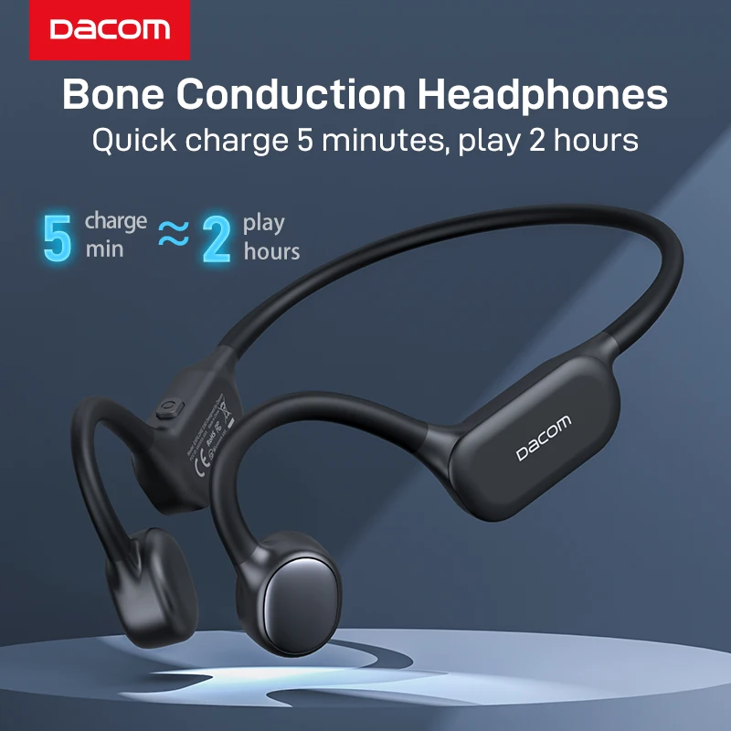 DACOM G03T casque Bluetooth V5.0 casques sans fil intégré micro stéréo
