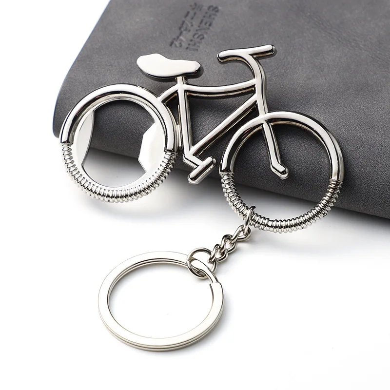 Bike Keychains Pendant Portable Bottle Opener Keychain Accessories