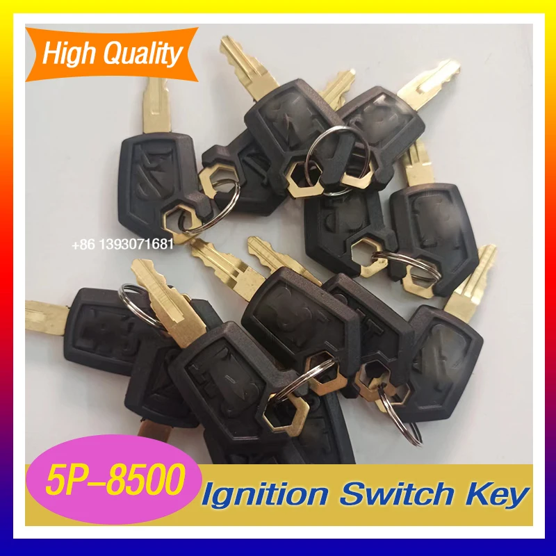 

High Quality Ignition Switch Key E320B E320C E320D Excavator Switch Key 5P-8500 5P8500
