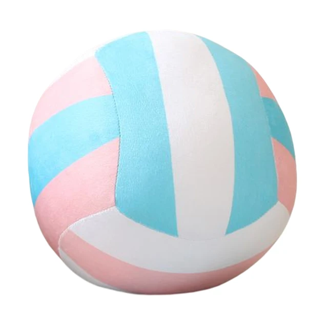 Simulatied Volleyball plush toys Ball Plush Toy Cute Volleyball Props Pillow Accompany Kids Soft Gifts for Girls Boys Room Decor 5
