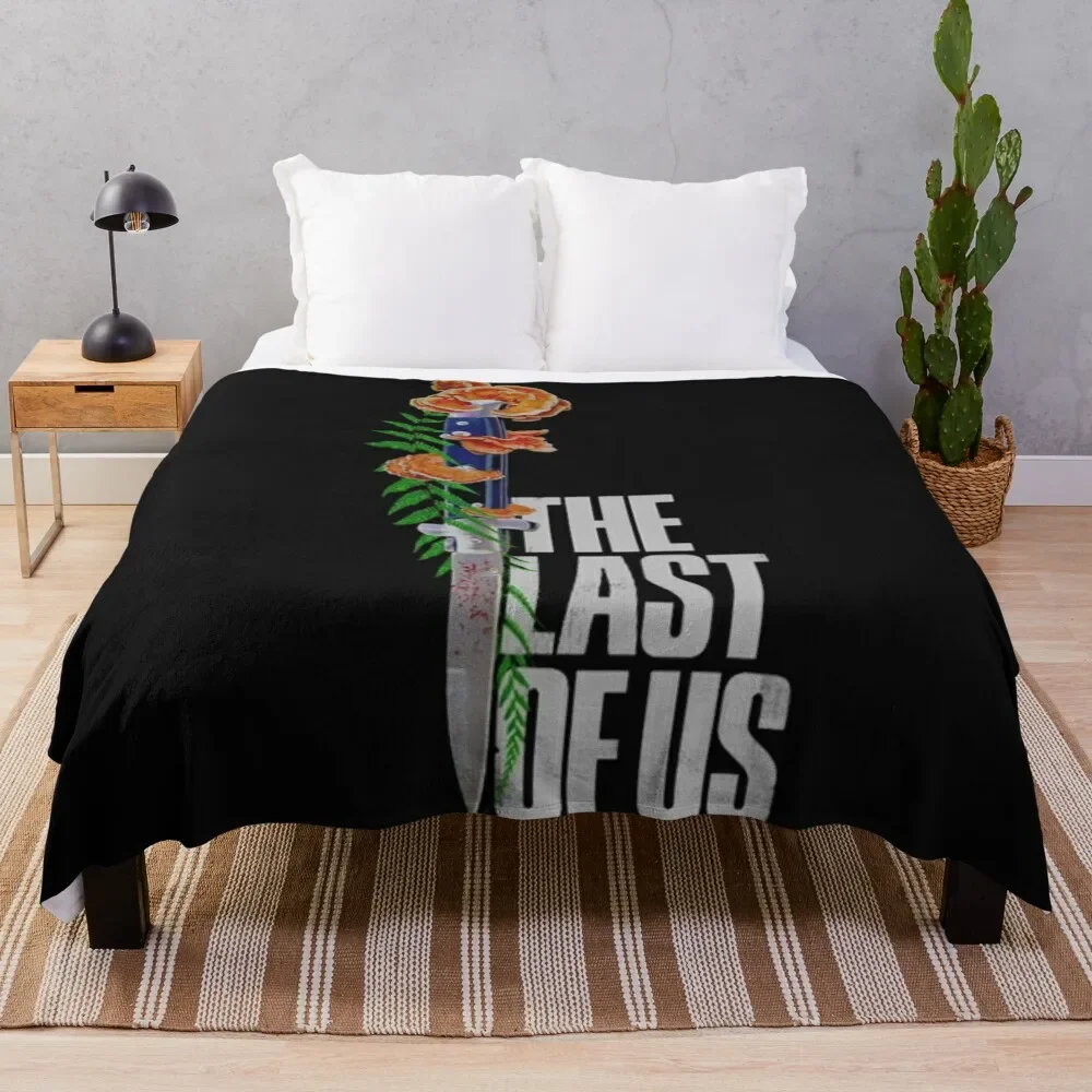 

Last Of Us Throw Blanket Camping Furry for winter Blankets