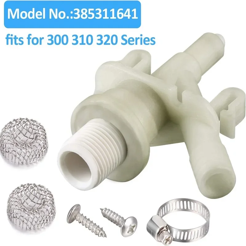 

2 шт. 385311641 набор прочных пластиковых водяных клапанов для Dometic 300 310 320 серии для Sealand Marine F300/F310, клапан для туалета