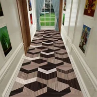 Nordic Modern Villa Long Carpet Runner for Corridor Hallway Decor Non-slip Carpets HOTEL Living Room Doorway Washable Doormat 1