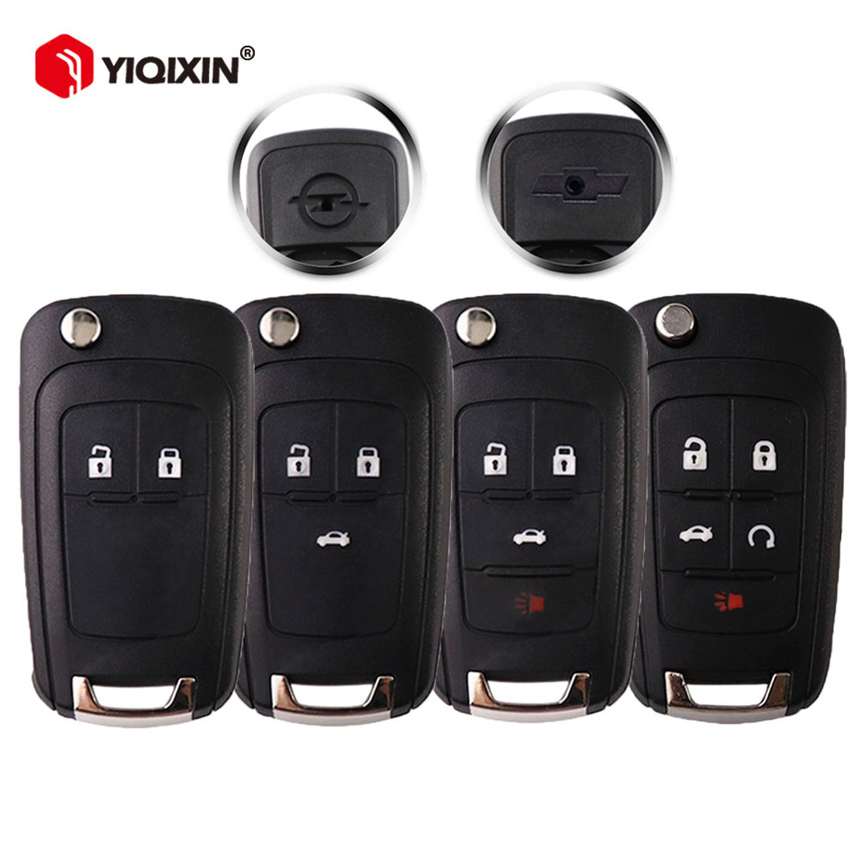 For Opel Vauxhall Insignia Astra Mokka Zafira Corsa Meriva Vectra Remote Car Key Shell For Chevrolet Aveo Cruze Epica Camaro