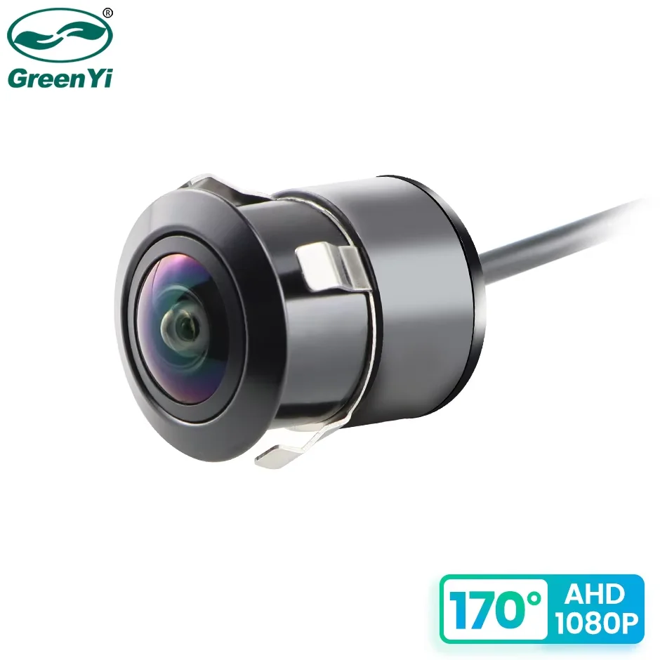 AHD 1920x1080P Car Rear View Camera Full HD Night Vision 170&deg; Fisheye Lens Vehicle Reversing Front Cam C301