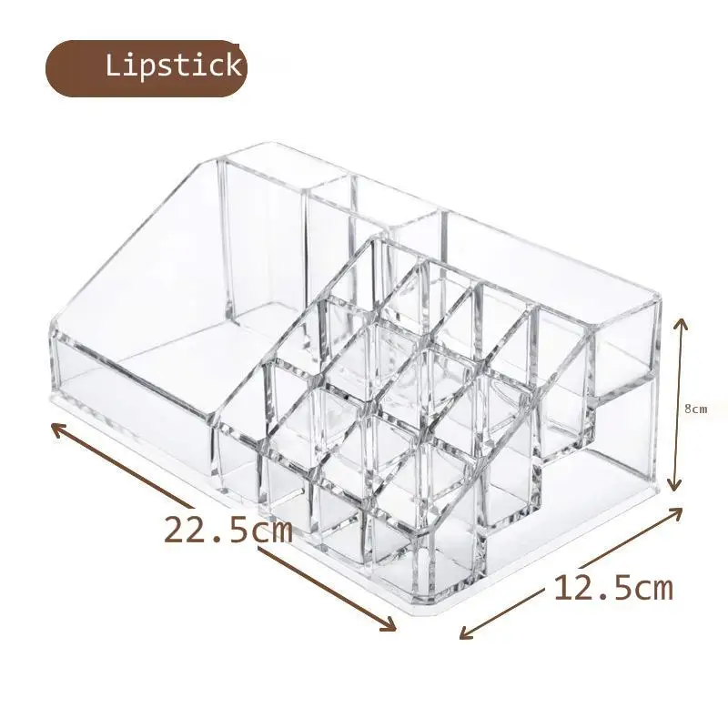 Makeup Organizers for man Cosmetic Storage Box Dust Proof Drawer Transparent Plastic Acrylic Stackable Combination Jewelry Lipstick Storage Container clear makeup organizer Makeup Organizers