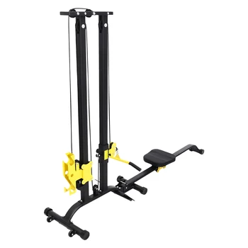 Unisex Station for Home Gym Multifunctional Equipmentfor Full Body Workout Fitness Rack Modes/Height Adjustable W/Backrest 5