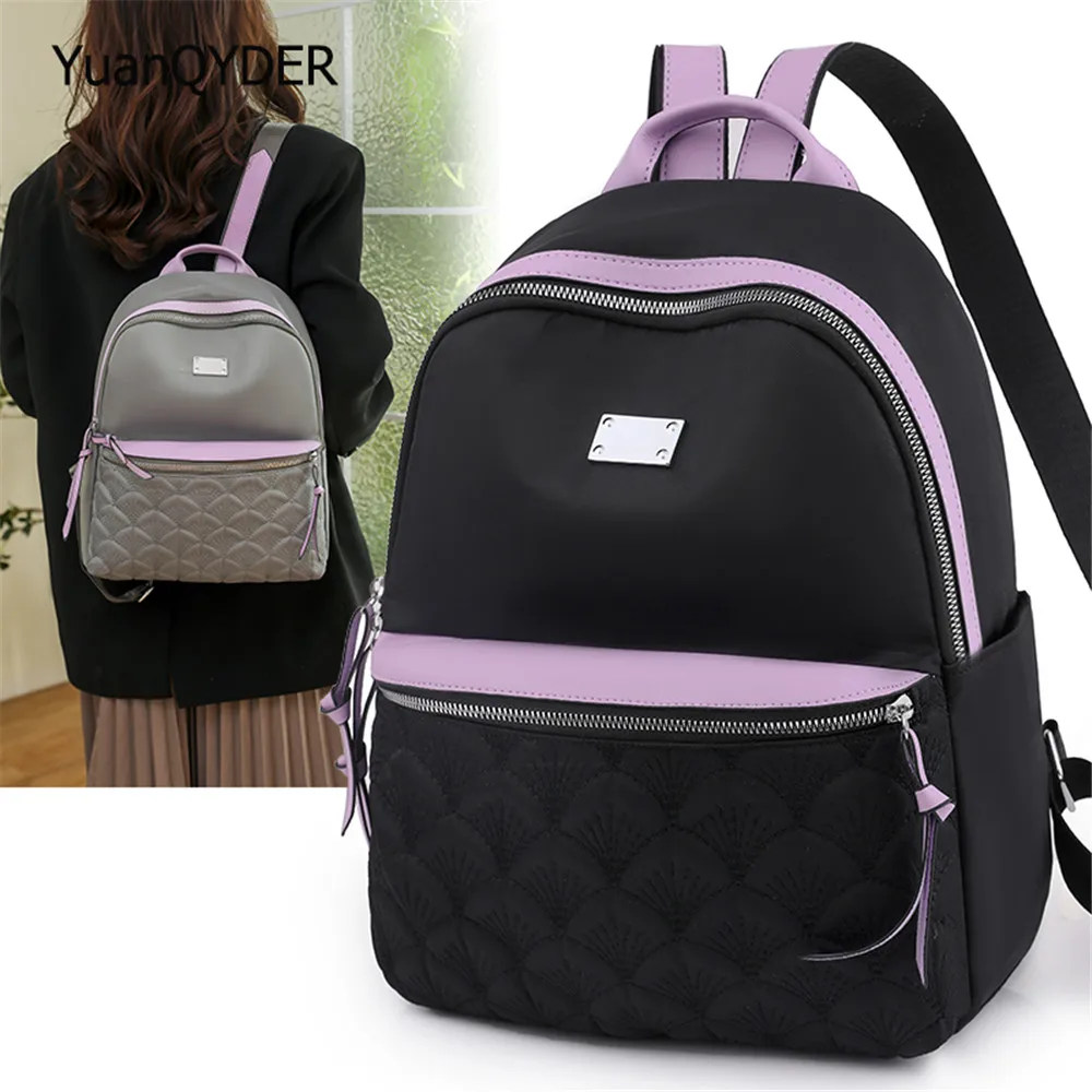 

Fashion Backpacks Women Oxford Cloth Shoulder Bags School Bags for Teenage Girls Light Ladies Travel Backpack Mochila Feminina