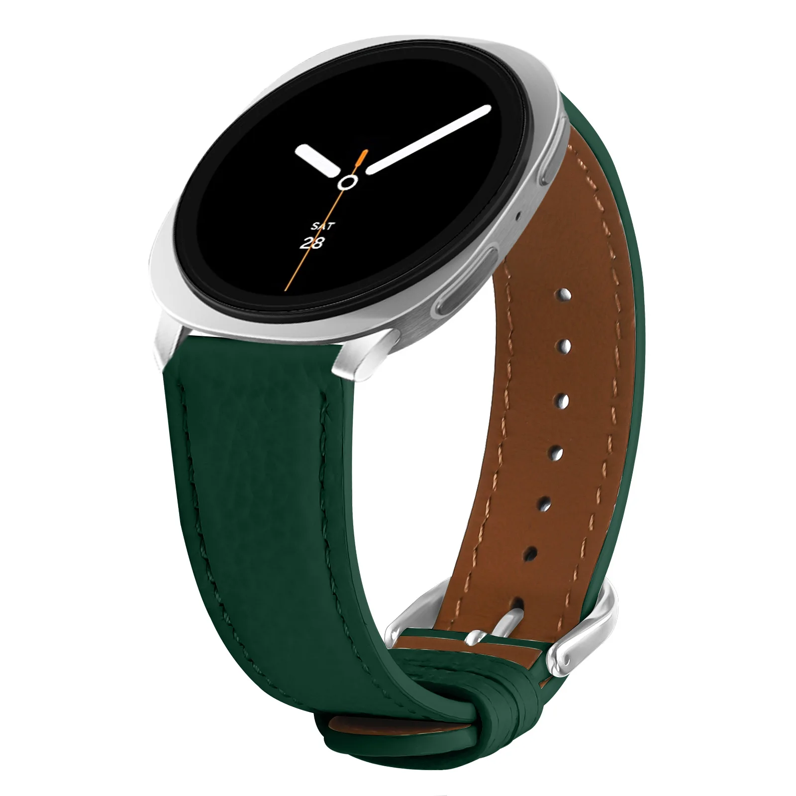 Premium Leather Strap Wristband - Classic Design, Quick Release