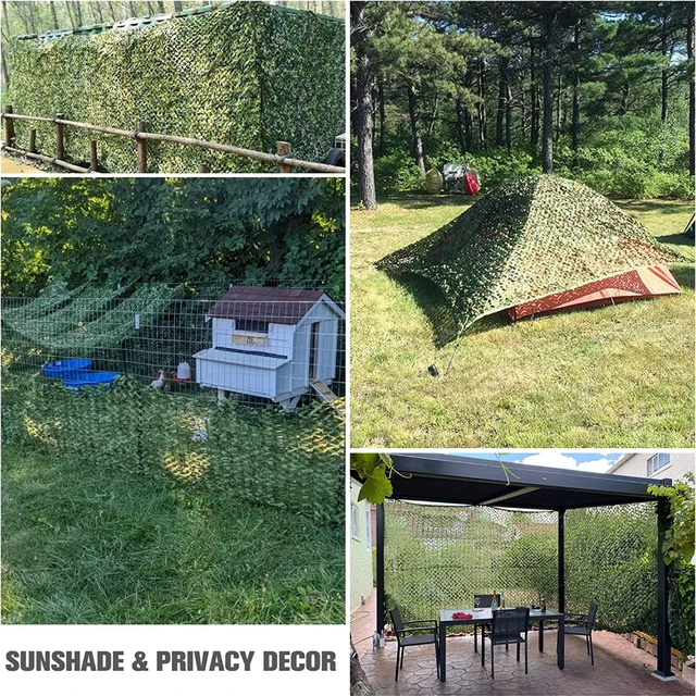 Igen, Camo Háló Álcázási Nettó Redőnyök Árnyékvitorlák Kemping Vadászat Borítója Napellenző Pavilon Napzók Nets Carport - Image 6
