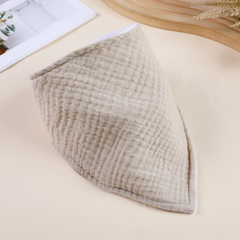 Cotton Bib Baby Bib Saliva Towel Newborn Cotton Mulsin Children Bibs Double Layer Saliva Burp Cloth