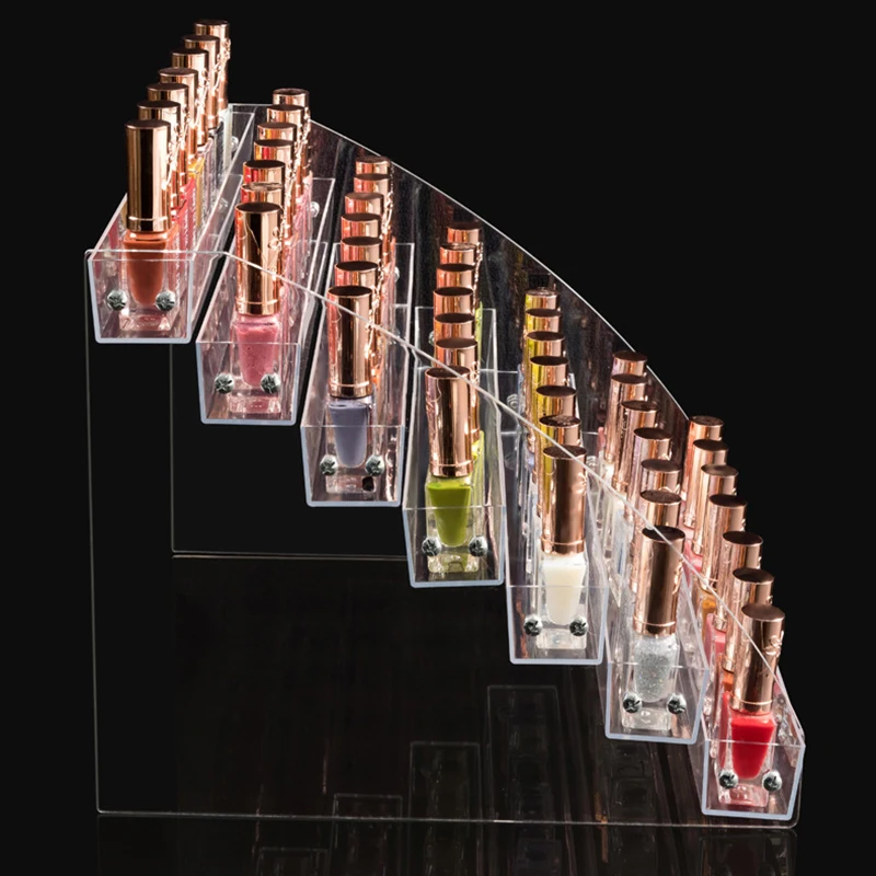 Tattoo Stand Professional Tattoo Inks Holder Tabletop Display Stand Pigment Rack Lipstick Makeup Storage Organizer Shelves Tattoo Inks Supply