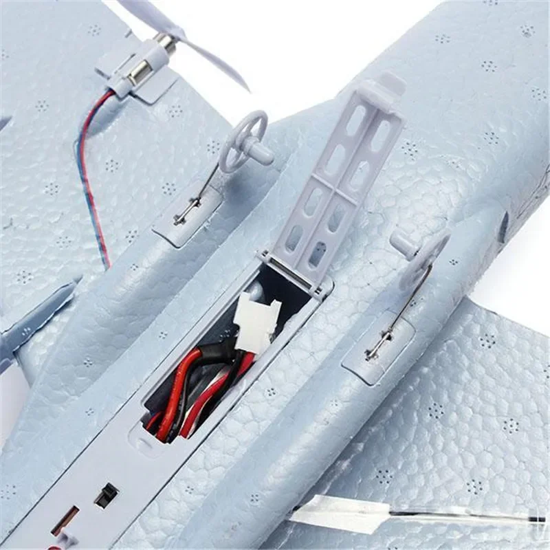 C-17 RC Drone DIY Aircraft Transport Aircraft 373mm Wingspan EPP RC Drone Airplane 2.4GHz 2CH 3-Axis Aircraft Toy for Children 5