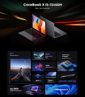 CHUWI CoreBook X Gaming Laptop 14 inch FHD Screen i5-12450H 8Cores 16GB RAM 512GB SSD WIFI 6 Windows 11 Gaming NoteBook PC 2024 2