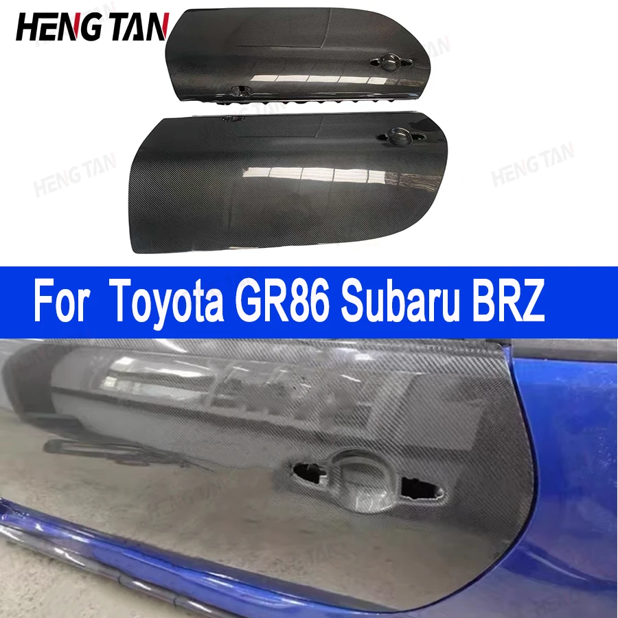 

For Toyota GR86 Subaru BRZ 2019+ High quality Carbon fiber car door fender side door panel Decorative accessories body kit