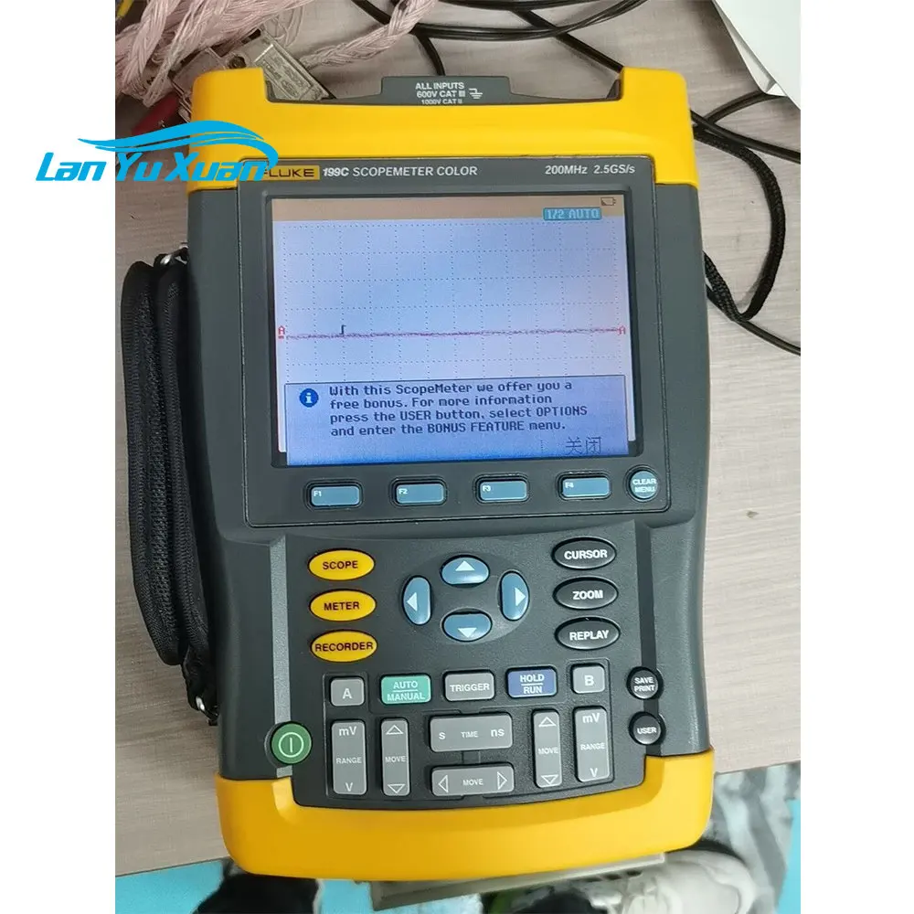 

199C ScopeMeter 200MHz Oscilloscope