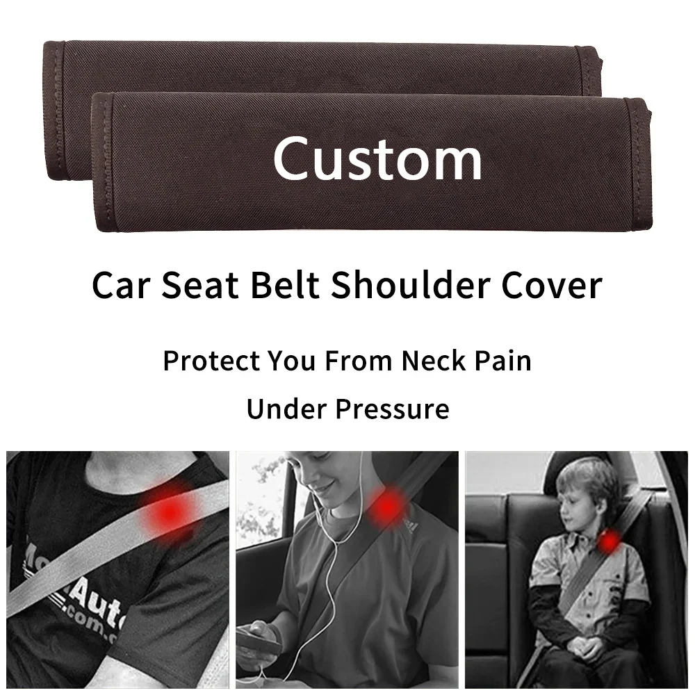 Car Seat Belt Pads Cover For Kaiyi E5 X3 X3Pro/EV Showjet Pro/EV Xuandu Kunlun Shiyue Car Seat Belt Cover Auto Tools Accessories