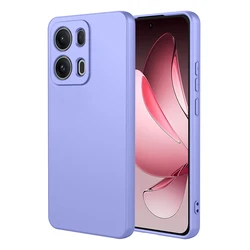 Flexible Liquid Silicone Protective Phone Case - Premium TPU Bumper Shell for OPPO Reno13 FS 5G (PURPLE)