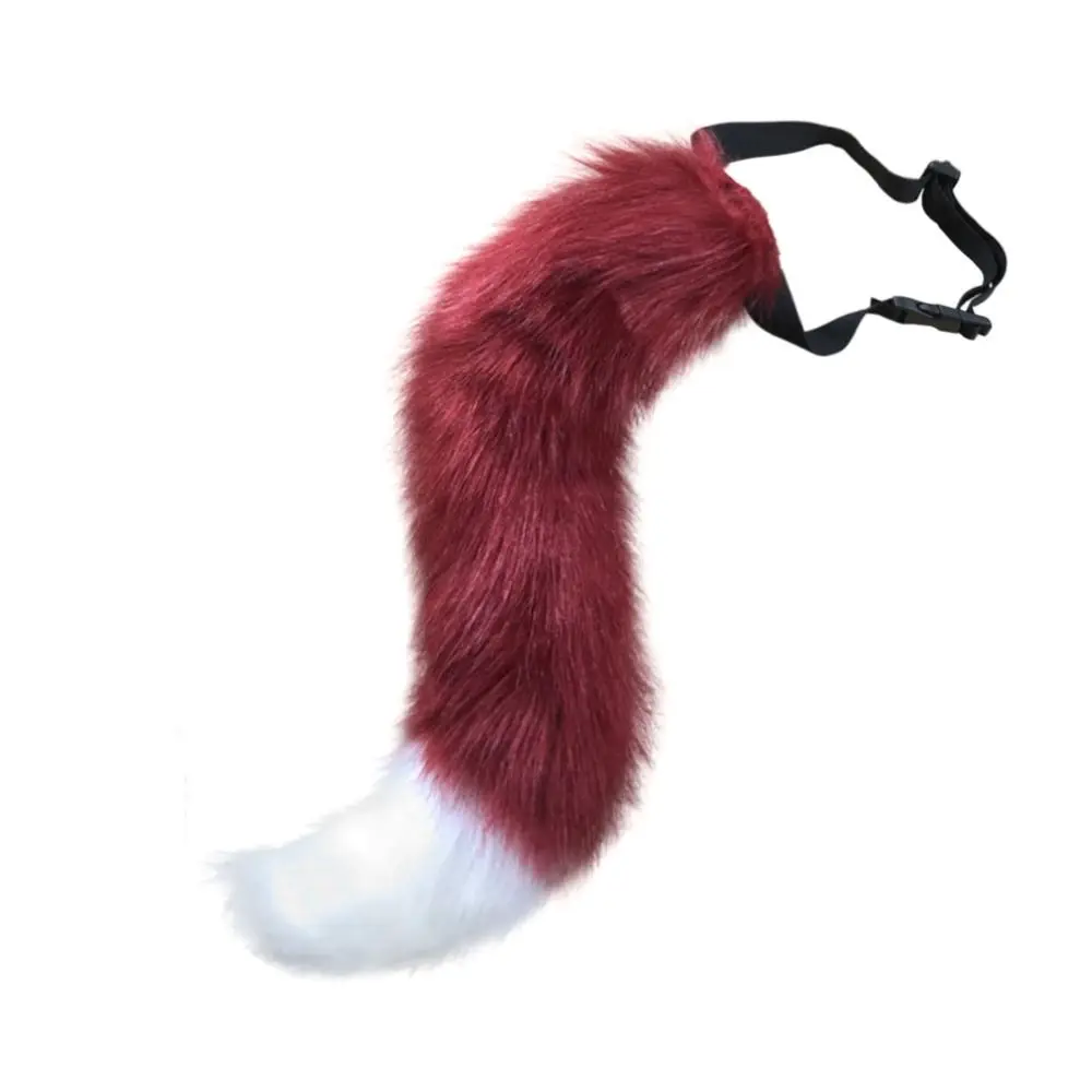 Halloween Cosplay Accessories Adjustable Long Tail Halloween Animal Cosplay Props Beast Multi-colored Animal Cosplay Props Adult