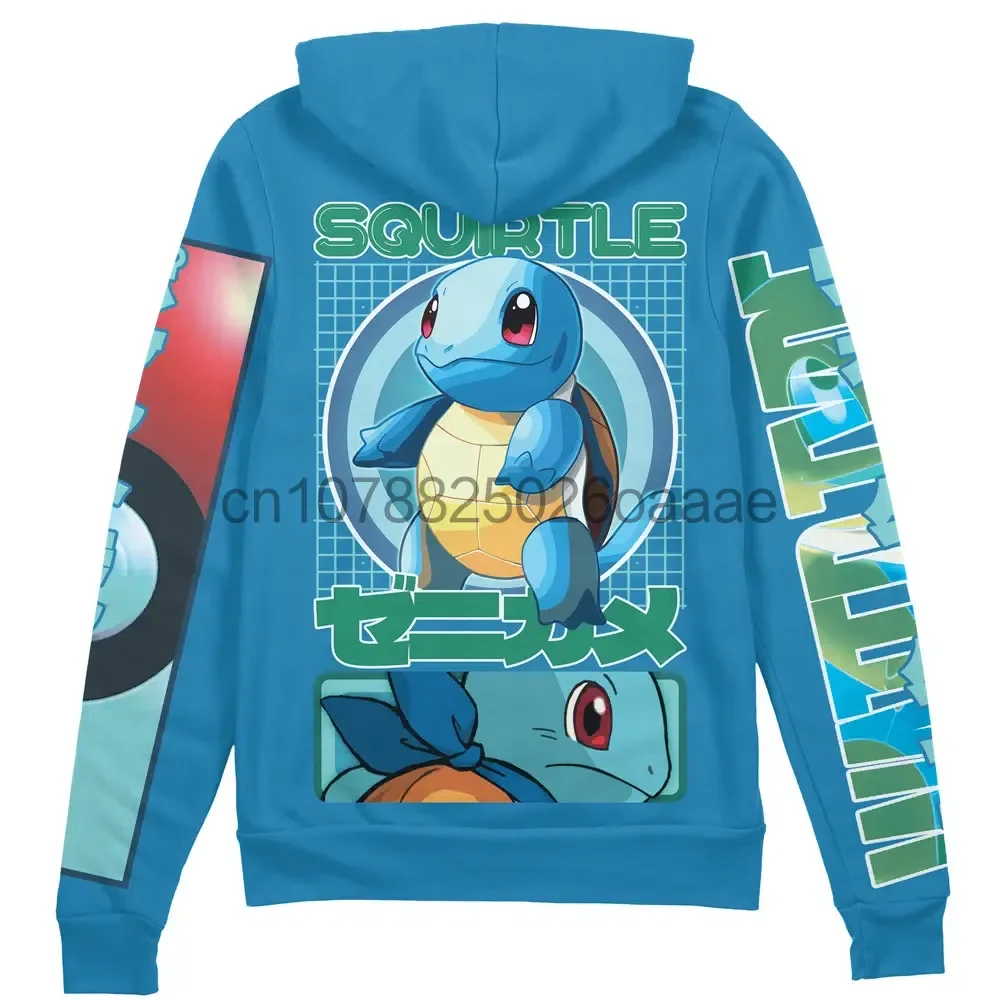 

2024 Pokemon Squirtle Snorlax 3d Child Print Hoodie Men Women Casual Sweatshirt Y2k Hoodie Fashion Streetwear Pullover