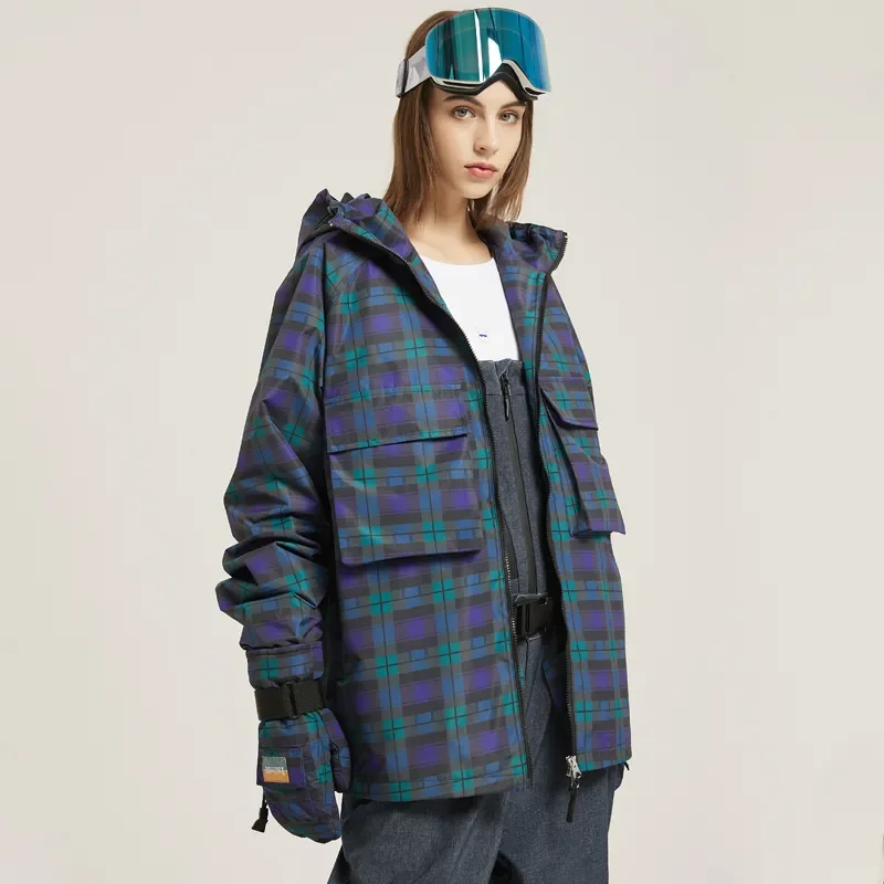 Warm Ski Jacket for Men and Women, Waterproof, Windproof, Skiing and Snowboarding, Female Outdoor Clothing, Fleece, Newest