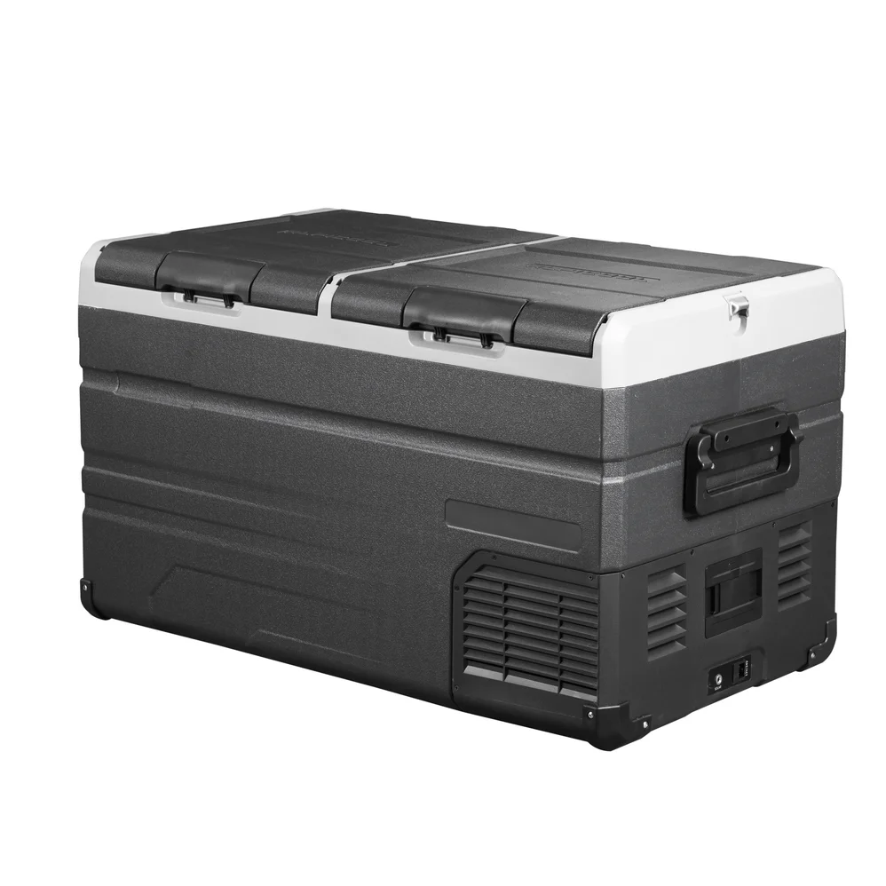 

115L wine fridge dual zone smart refrigerator compressor 12v fridge and refrigerator