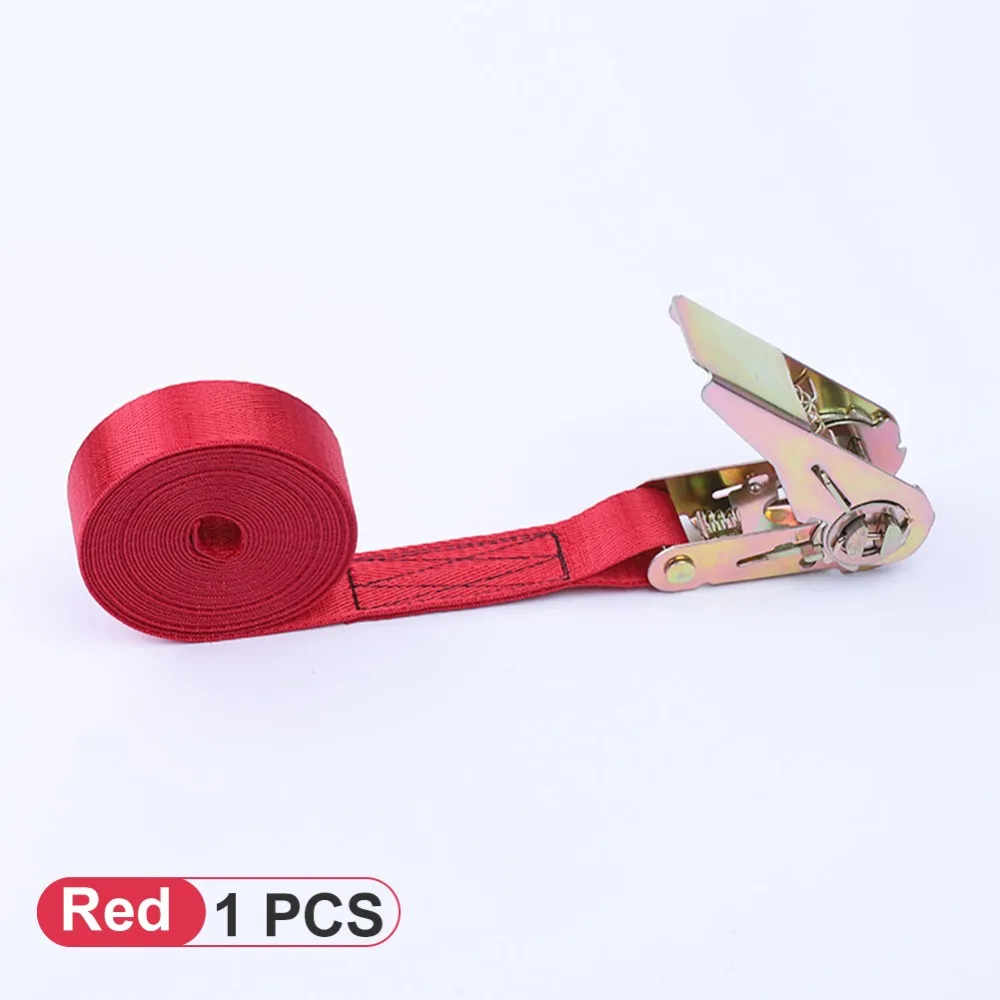 10M Buckle Tie-Down Belt Cargo Straps For Car Motorcycle Bike With Metal Buckle Tow Rope Strong Ratchet Belt For Luggage Bag cargo straps cargo tie down strap tie down straps lashing strap
