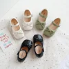 Kids Shoes Spring For Baby Girls Bow Princess Shoes Children Fashion Party Korean Style Cute Green Toddler Flats Single Shoes 2