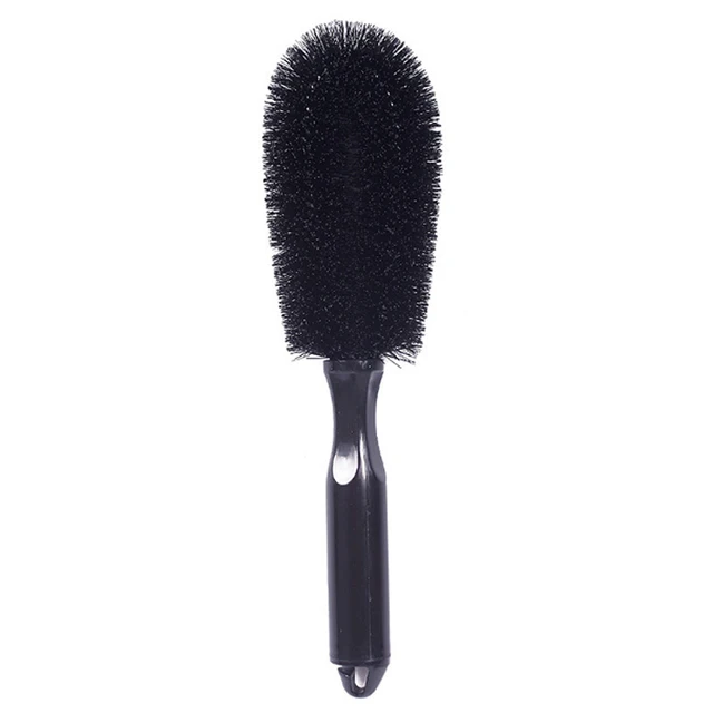Wheel Brush Car Wheel Brush Tire Cleaning Brushes Tools Car Rim Scrubber Cleaner Duster Handle Motorcycle Truck Wheels Detailing Brush