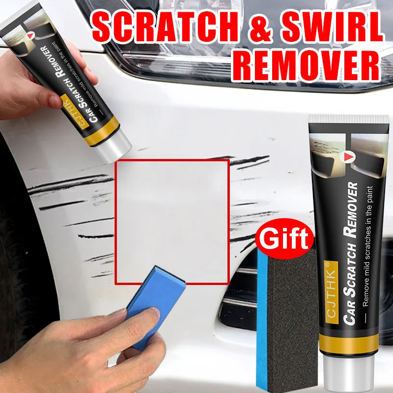 Remove car paint scratches