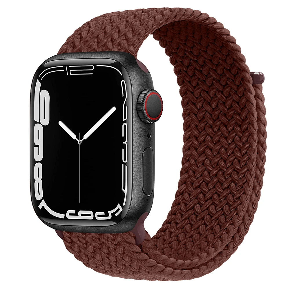 Braided Solo Loop Band for Apple Watch - Vibrant and Durable Bracelet Strap