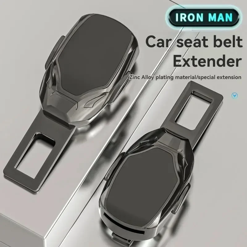 Prolunga per Cintura di Sicurezza Auto in Lega, Clip Regolabile per Cintura, Accessorio Auto per Allungamento Cintura di Sicurezza