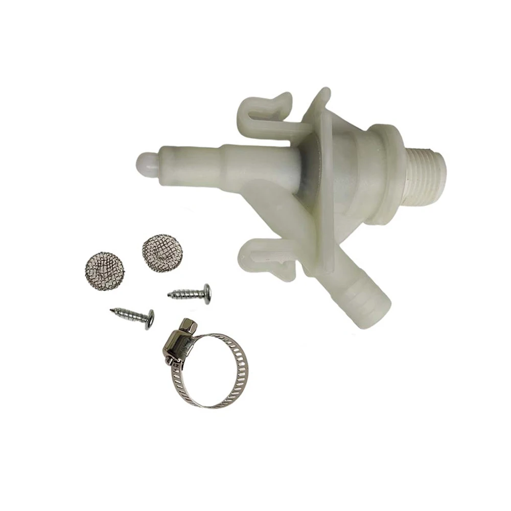 385311641 Durable Plastic Water Valve Kit For Dometic 300 310 320 Series For Sealand Marine Toilet Replacement
