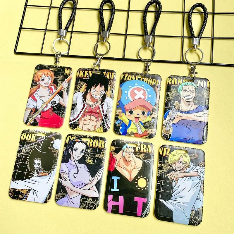

Чехол для документов Луффи Зоро Шоппе нами из аниме One Piece Обложка для студенческой карты индивидуальное творческое украшение Коллекционная модель подарок