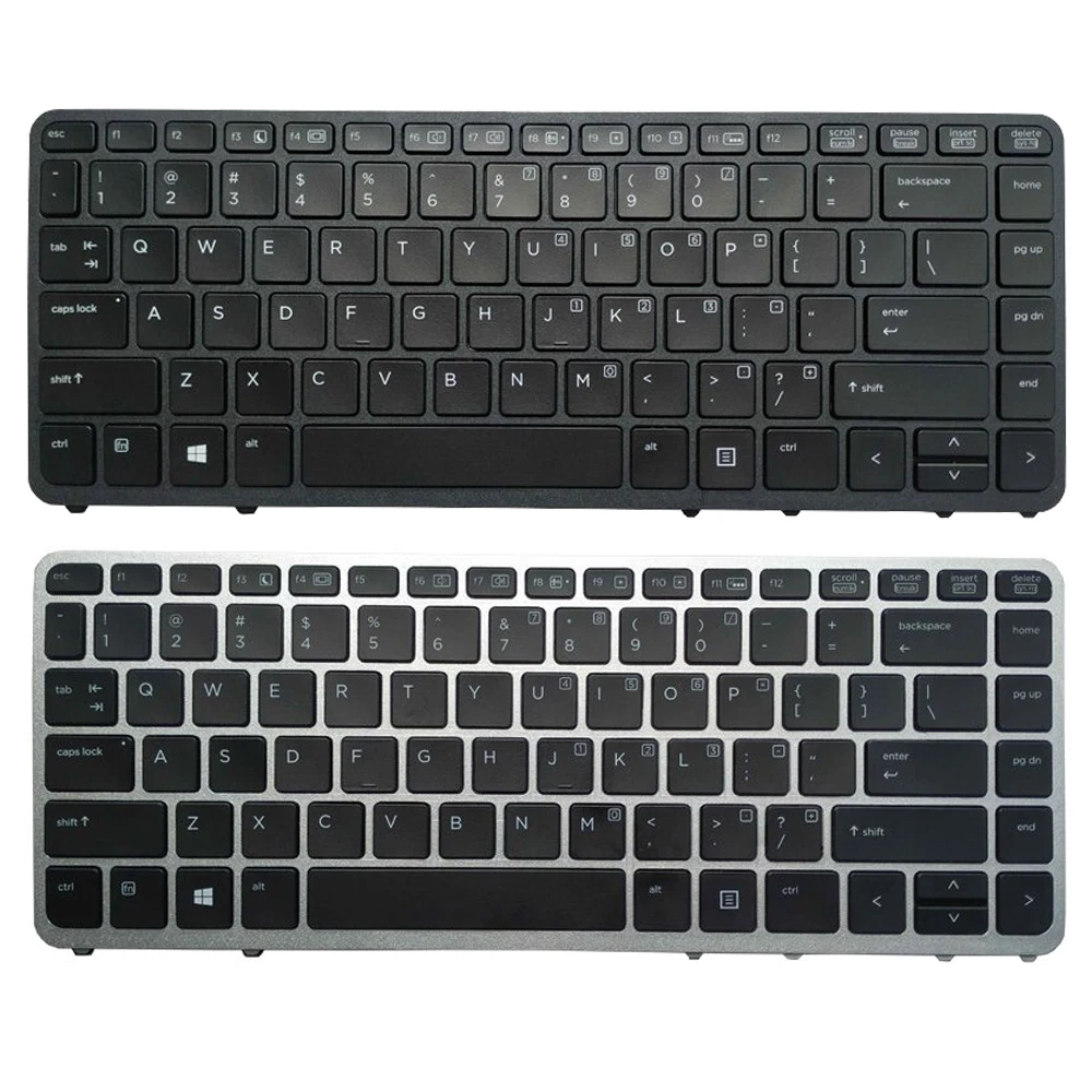 

Новая клавиатура с подсветкой для HP EliteBook 840 G1 840 G2 850 G1 ZBook 14, английская, черная, с подсветкой