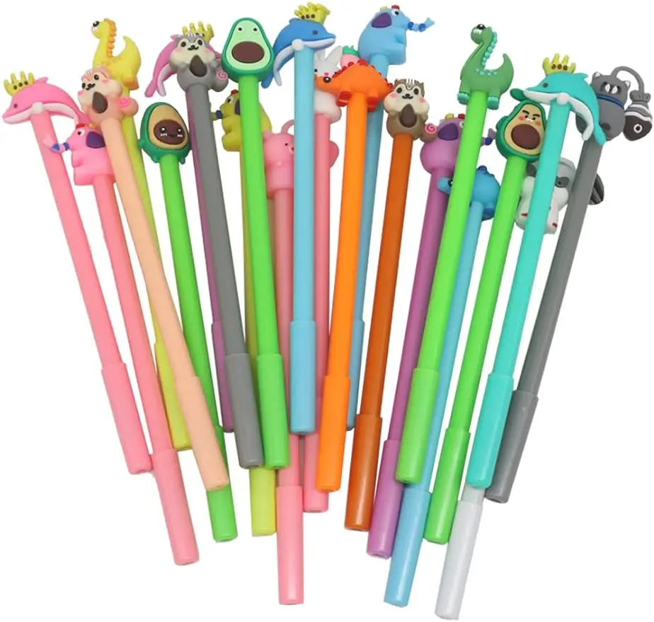 Kreative Spaß Gel schreiber Set Kawaii Tier Gel Stift für Kinder Schüler Schule Büro Lehrer niedlichen Briefpapier